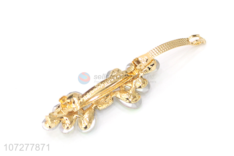 Wholesale Colorful Rhinestone Hair Clip For Women