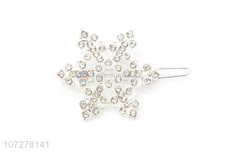 Fashion Style Rhinestone Frog Buckle Clip Hair Clip