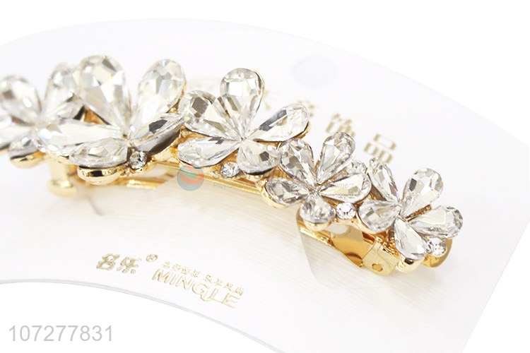 New Design Artificial Flower Hair Clip For Women