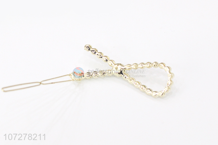 Good Price Pearls Hair Pin Fashion Frog Buckle Snap Clip