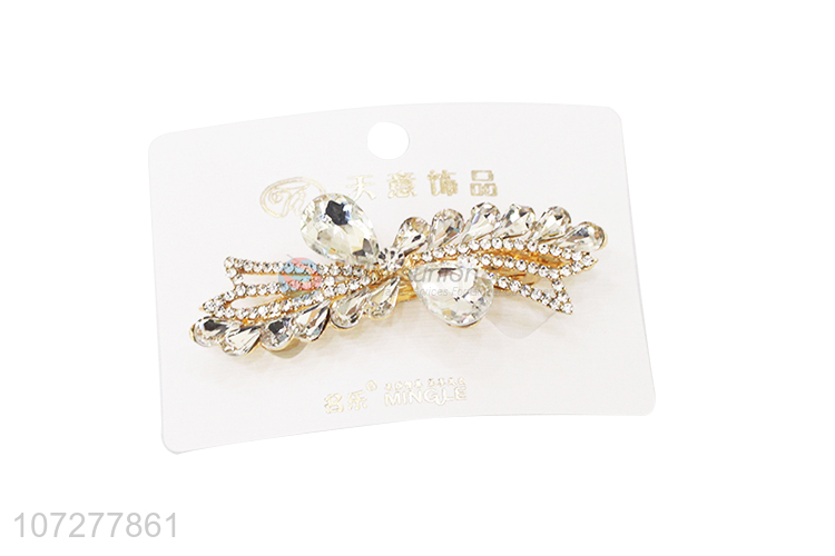 High Quality Rhinestone Hair Clip Fashion Accessories