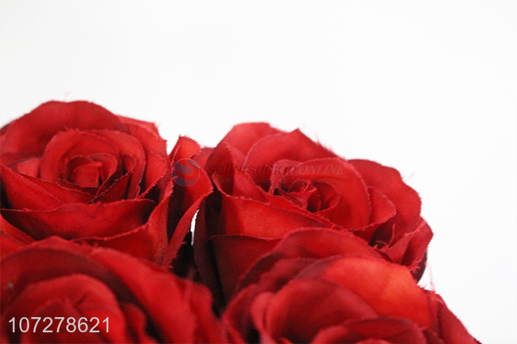 Latest style 8 heads artificial flower cloth flowers decorative bouquet