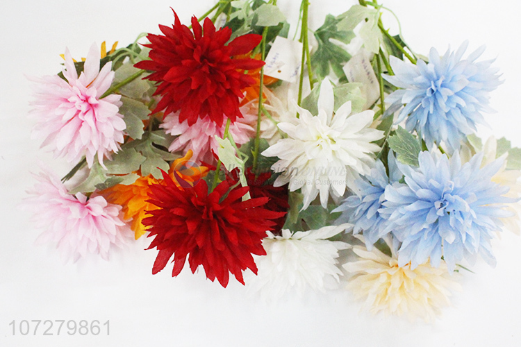 Wholesale price decorative artificial ball flower silk cloth flower