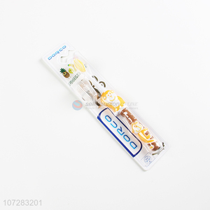 Latest arrival cartoon monkey handle children plastic toothbrush