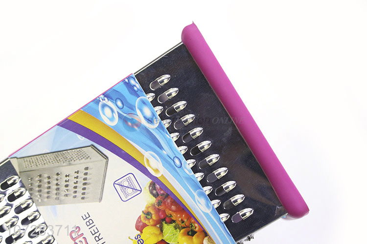 Cheap Price Kitchen Tools 4 Sided Stainless Iron Fruit Or Vegetable Grater