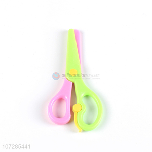 Suitable price lovely children safety scissors paper cutting scissors