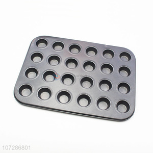 Good market 24 holes non-stick metal pudding baking pan