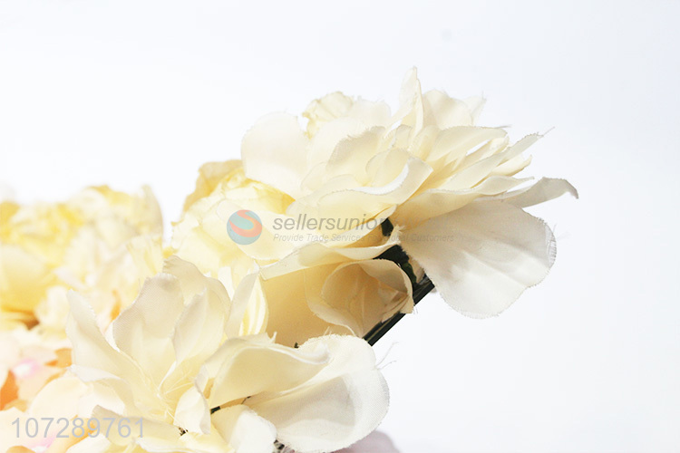 Wholesale popular wedding decoration artificial dahlia simulation peony