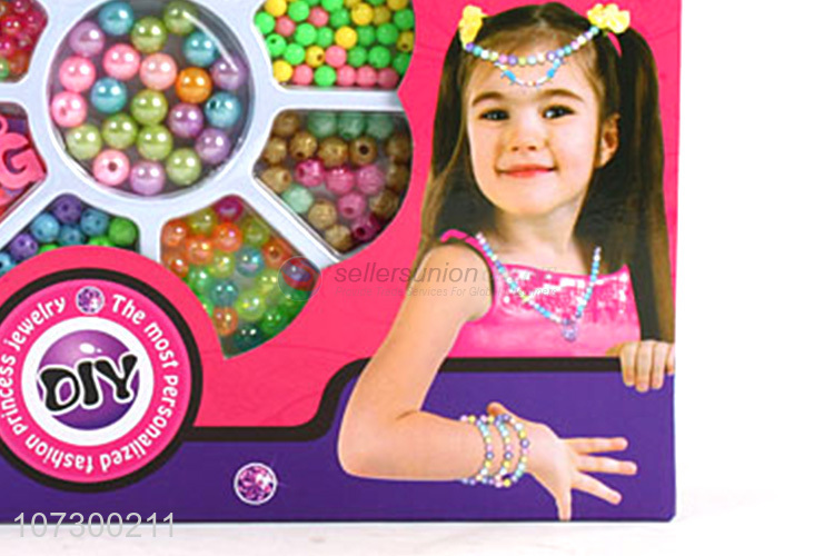 Factory Price Newly Beads Play Set Diy Jewelry Toys For Girls