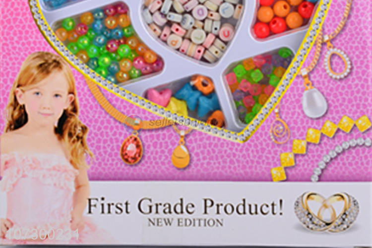 Cheap Price Children Diy Handmade Beaded Toy Creative Girls Jewelry Making Toys Set