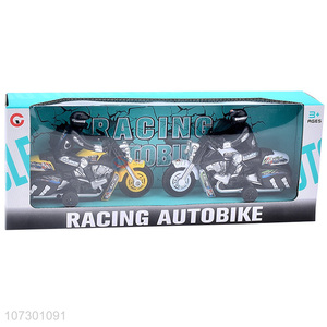 Lowest Price Pull Back Plastic Racing Autobike Toys Mini Motorcycle Toys