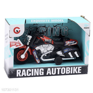 Wholesale Pull Back Mini Motorcycle Toys Racing Autobike For Kids