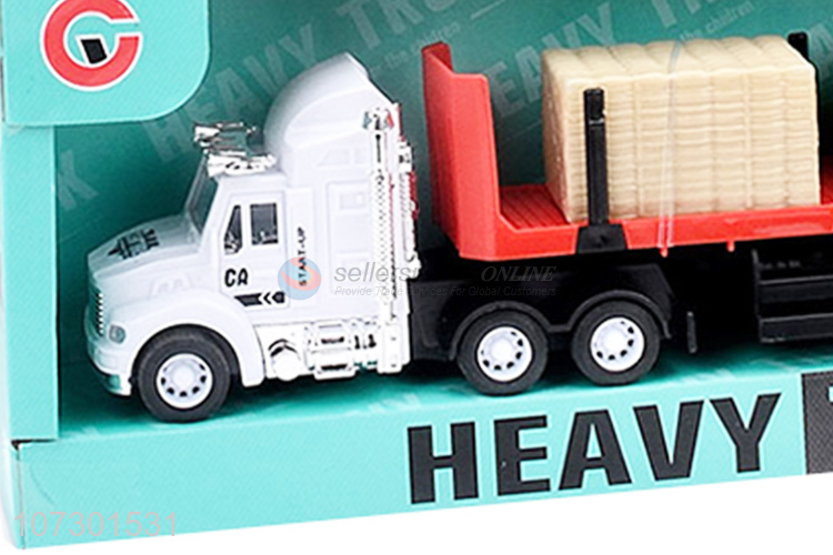 Reasonable Price Inertial Heavy Trailer Friction Truck Toys For Childrens