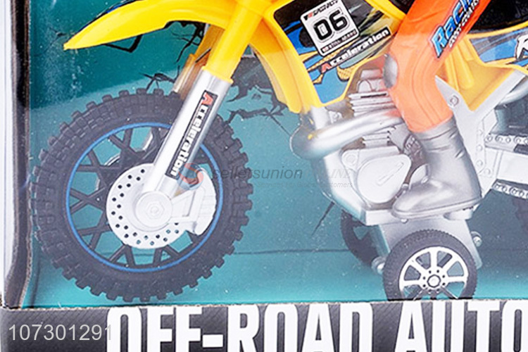 New Popular Plastic Toy Inertial Off-Road Autobike Toy With Light And Music