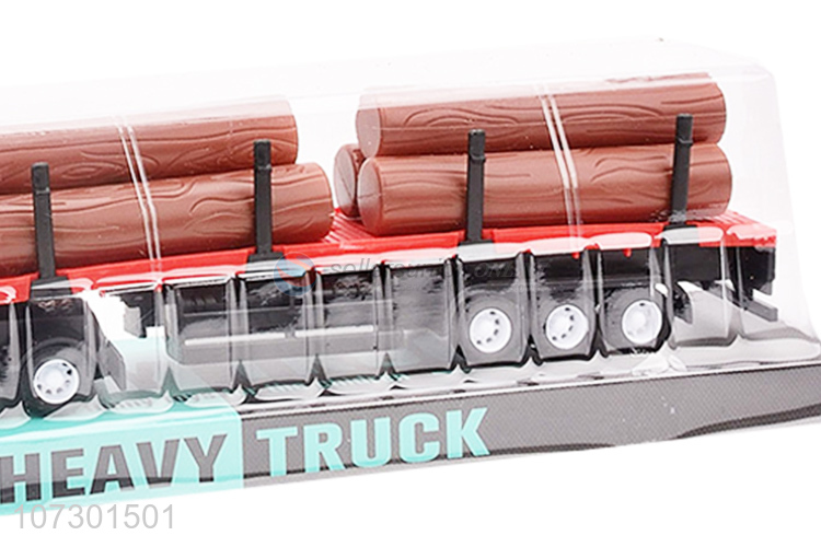 Best Selling Inertial Heavy Trailer Truck Friction Truck Toy For Kids