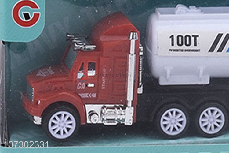 Wholesale Price Inertia Heavy Trailer Truck Toys Set For Kids