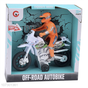 New Product Inertial Off-Road Autobike Motorcycle Toys With Music Light For Kids