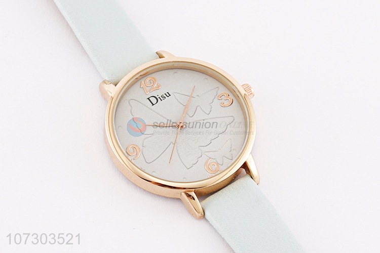 Popular PU Watchband Casual Watches For Women