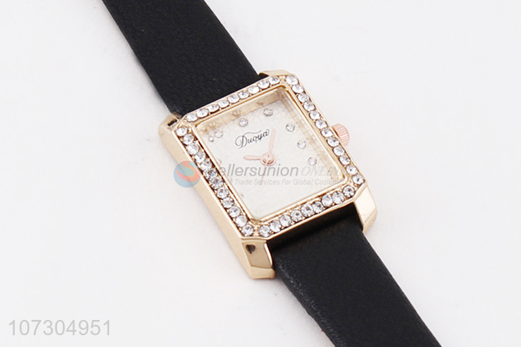 High Quality Soft Watchband Wrist Watch For Women