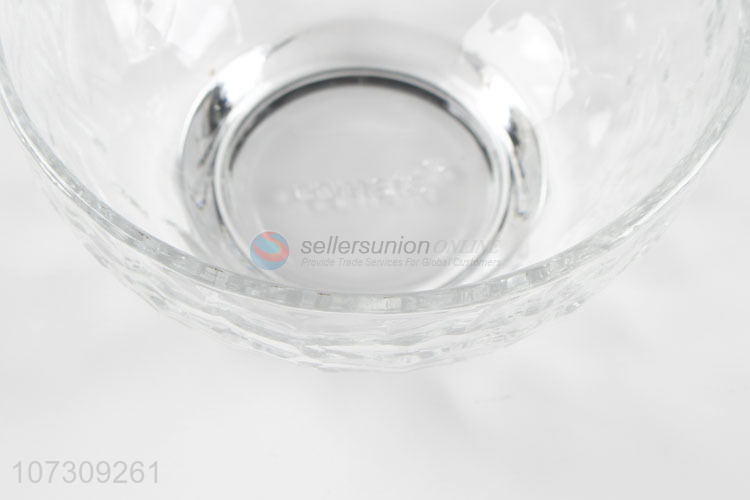 Wholesale Price Glass Food Container Clear Glass Bowl Set