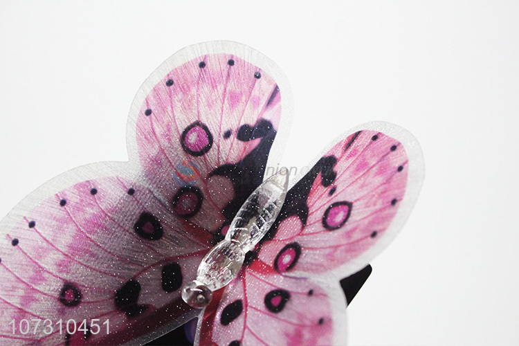 Best Price Fiber Optic Glowing Colorful Butterfly Light For Home Decoration