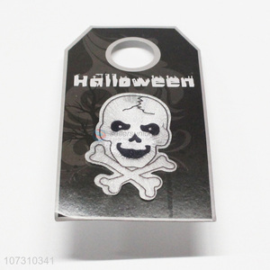 Best Sale Skull Pattern Led Fiber Optic Glowing Halloween Door Hanger