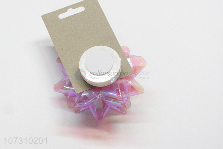 High Sales Led Light Star Ribbon Bows For Christmas Decoration And Gift Package