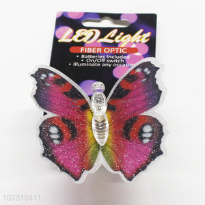 Good Factory Price Glowing Simulation Fiber Optic Butterfly Led Light