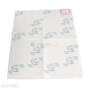 Wholesale Cartoon Printing 50% Viscose Cleaning Cloth