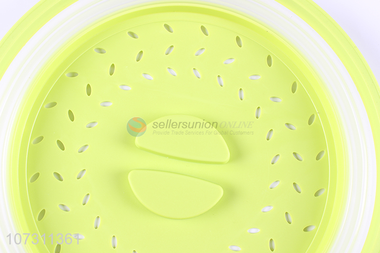 Wholesale cheap eco-friendly reusable microwave folding bowl lid