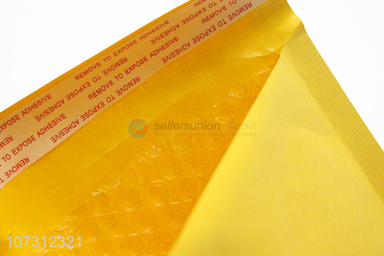 Wholesale Gold Yellow Kraft Paper Bubble Mailer Envelopes Bag