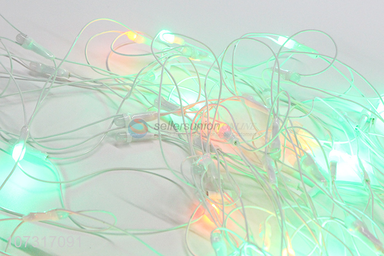 Good Sale 100 LED White Wire Colorful V8 Lights With Tail Plug