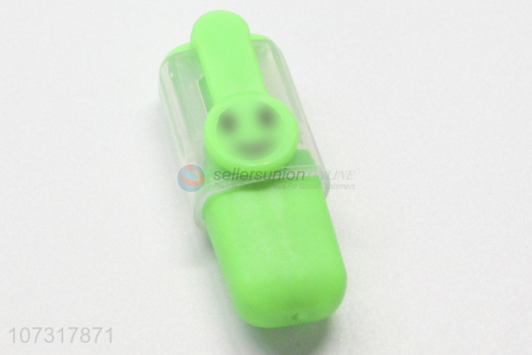 China maker 3pcs fluorescent colors quick-dry plastic highlighter pen