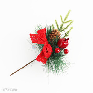 Cheap Price Artificial Twigs Christmas Pick for Christmas Decoration