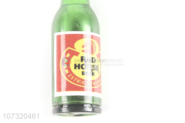 Wholesale Promotional Gift Beer Bottle Shape Key Chain