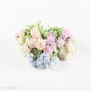 Cheap Price Home Decorative Simulation Bouquet Plastic Fake Flower