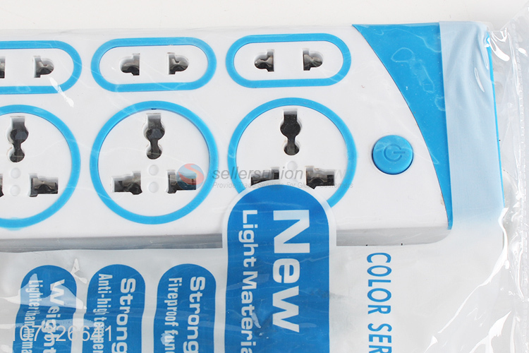 Most popular 2 pin 3 pin extension cables socket with switch & 2 usb ports