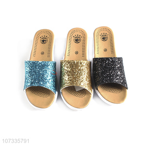 Wholesale Casual Fashionable High Heel Ladies Antislip Summer Slippers