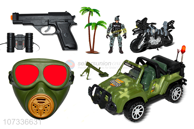 Good Quality Plastic Gun Military Vehicles Military Toy Set