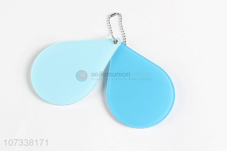 Fashion Design Portable Makeup Mirror With Key Chain