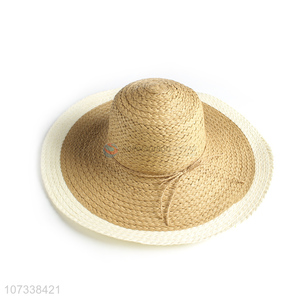 Wholesale Promotional Fashion Lady Hats Outdoor Paper Straw Hats For Women