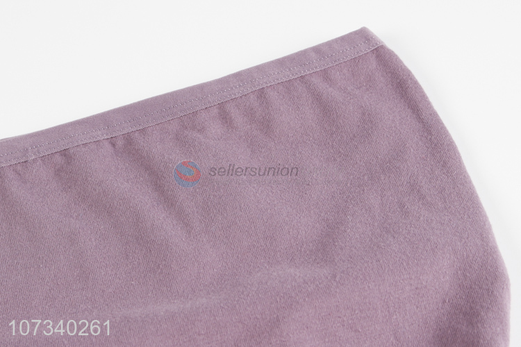 Custom Women Cotton Briefs Comfortable Mommy Pants