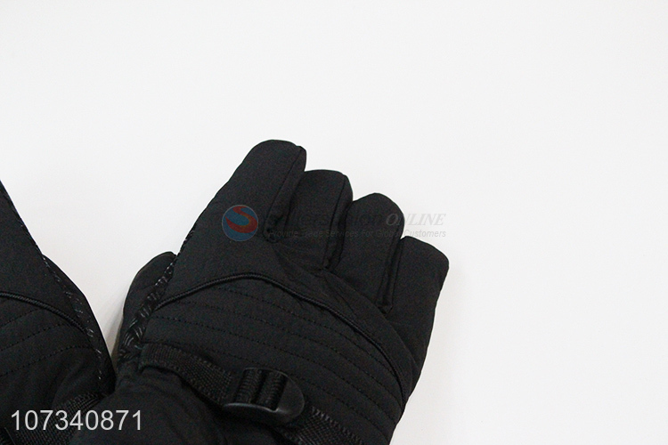 China manufacturer men winter sports gloves for climbing & hiking