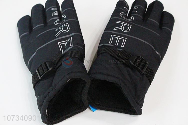 Best sale mens thermal windproof sports cycling gloves