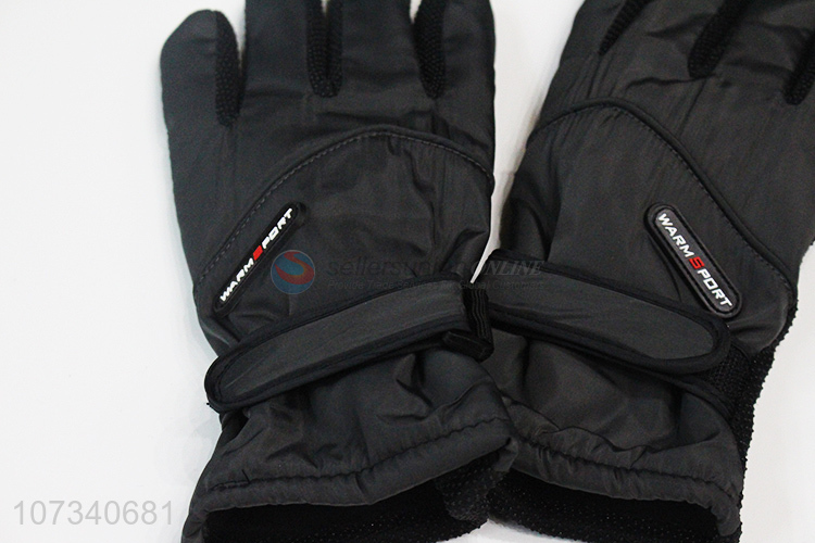 Hot selling men comfortable anti-slip winter outdoor gloves