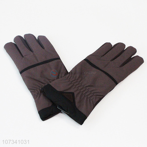 Promotional cheap men winter sports gloves for climbing & hiking