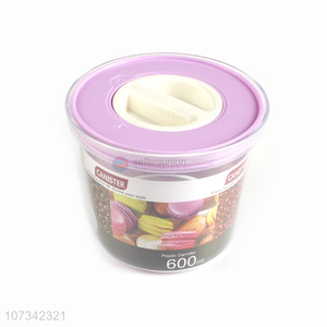 Best Sale 600ml Cylindrical Sealed Jar Best Food Storage Jar