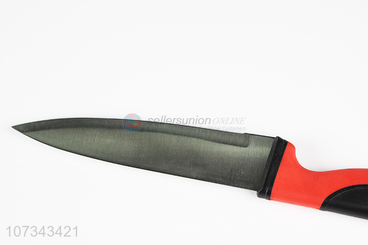 China Supplier Kitchen Supplies Plastic Handle Stainless Steel Knife