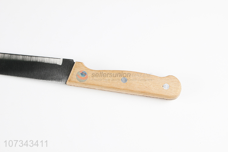 Wholesale Wooden Handle Stainless Steel Kitchen Knife Best Cutter