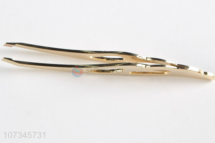 New Style Stainless Steel Eyebrow Tweezers Best Eyebrow Repair Tool